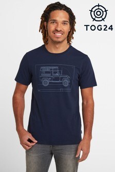 Синяя мужская футболка Tog 24 Davenport  (618016) | 14 030 тг