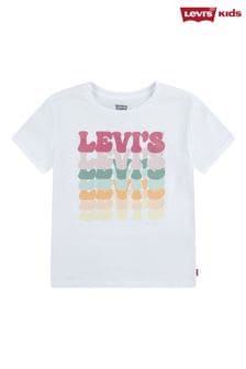 Levi's® White Logo Short Sleeve T-Shirt (618075) | KRW42,700 - KRW49,100