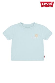 Levi's® Floral Slogan Back Print Logo T-Shirt