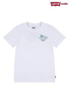 Levi's® White Logo Back Print T-Shirt (618483) | OMR10 - OMR12