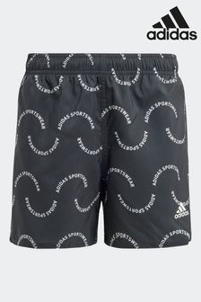 adidas Black Swim Shorts (618888) | OMR12