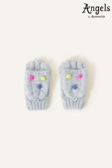 Angels By Accessorize Pom Pom Capped Gloves (618978) | 32 ر.س