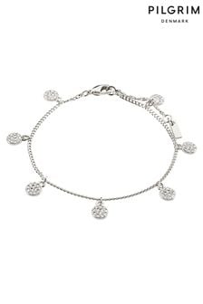 PILGRIM Silver Chayenne Recycled Pendants Bracelet (619219) | AED166