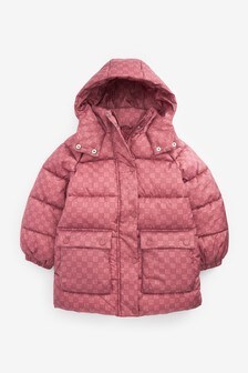 Pink Check Shower Resistant Padded Coat (3-16yrs) (619564) | €21.50 - €27