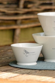 Mary Berry White Garden Long Tailed Tit Small Serving Bowl (619609) | $21