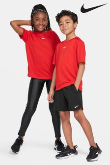Rdeča - Nike Dri-fit Multi + Training T-shirt (620126) | €21