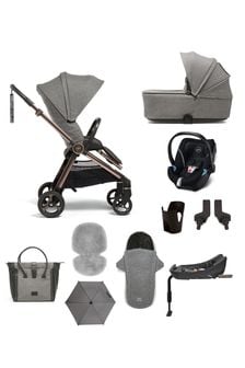 Mamas & Papas Grey Strada Luxe 10 piece bundle (Save £393) (620331) | €1,549