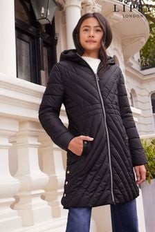Girls Lipsy Plain Hooded Long Sleeve Next Oman