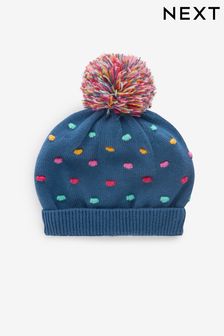 Marineblau - Baby Pom Hat (0mths-2yrs) (621701) | 9 €