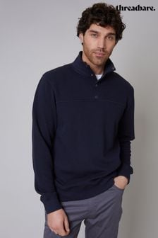 Threadbare Sweatshirt mit Stehkragen und Waffelstruktur (622372) | 41 €