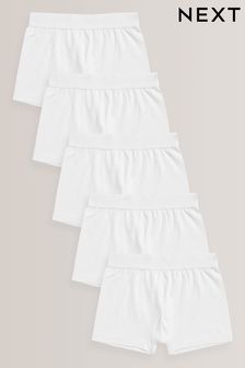 أبيض - حزمة من 5 ملابس داخلية (2-16 سنة) (622388) | 84 ر.س - 113 ر.س