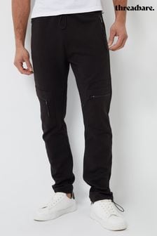 Черный - Threadbare спортивные брюки карго в стиле милитари (622611) | €34