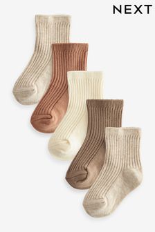 Neutral Baby Socks 5 Pack (0mths-2yrs) (622650) | BGN 16