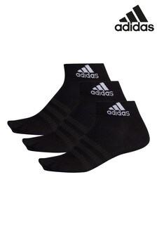 adidas Adults Black Mid Cut Socks Three Pack (622880) | €12 - €15