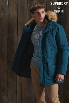Superdry Blue Everest Parka Coat (622940) | 175 €