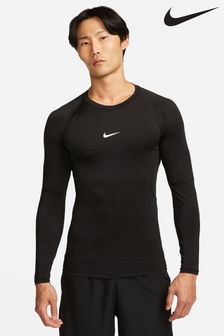 Nike Black/Grey Pro Dri-FIT Long-Sleeve Top (623143) | $60