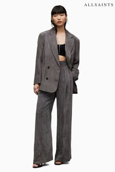 AllSaints Grey Elle Blazer (623390) | OMR139