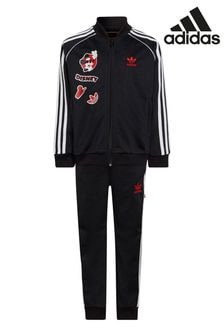Черный спортивный костюм для мальчиков Adidas Originals Collab (623456) | 2 059 грн