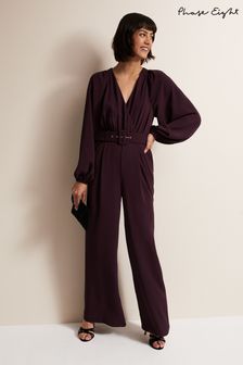 Phase Eight Red Angelina Burgundy Wide Leg Jumpsuit (623766) | 114 €