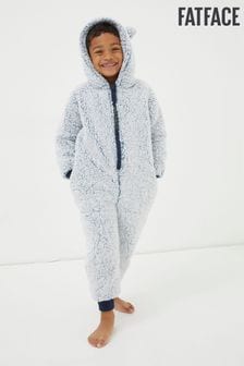 FatFace Blue Goggles Popover SleepSuit (623810) | €15
