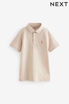 Stone Short Sleeve Polo Shirt (3-16yrs) (624289) | €10 - €17