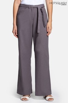 HotSquash Grey Linen Trousers (624627) | €86