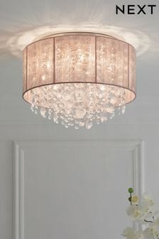 Pink Palazzo Flush Ceiling Light (625530) | €119