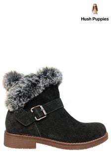 Črna - Hush Puppies Hannah Black Boots (625632) | €108