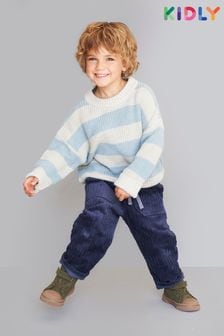 Azul - Pantalones de pana de Kidly (625694) | 37 €