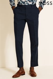 MOSS Skinny Fit Navy Linen Suit: Trousers (625782) | 3,235 UAH