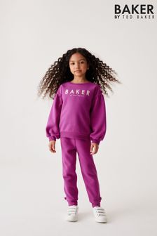 Baker by Ted Baker (12-18mths- 13yrs) Bow Sweater and Joggers Set (625878) | 234 SAR - 281 SAR
