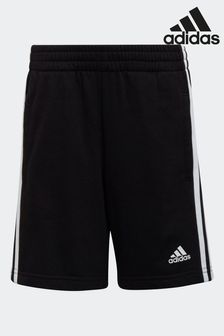 Schwarz - adidas Kinder Kleine Basics Shorts mit 3-Streifen (626846) | 23 €