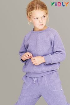 Purple - Kidly Sherpa Sweatshirt (627033) | kr400