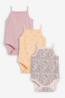 Lot de 3 bodys à fleurs