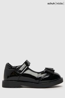Schuh Laughter Patent Black Shoes (628844) | 179 SAR