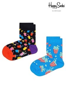 Happy Socks Kids Snacks 2 Pack Socks (628993) | kr180