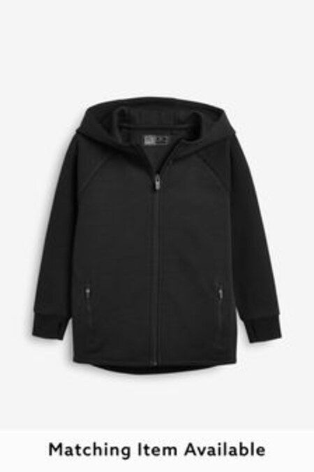 Black Zip Through Tech Sportswear (3-17yrs) (630193) | 23 € - 29 €