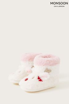Monsoon Natural Donna Reindeer Slippers (630654) | €19 - €21