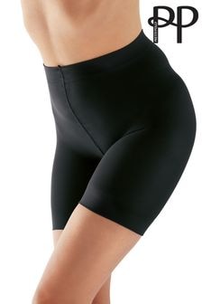 Pretty Polly 100 Denier Naturals Cooling Black Shorts 2 Pair Pack (631070) | $38