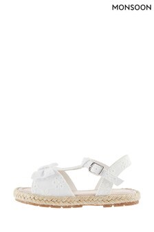 Sandales Monsoon brodées pour bébé
