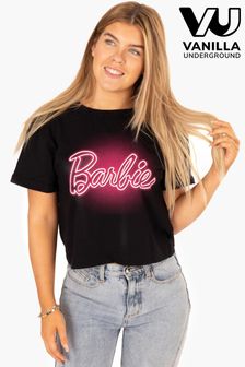 Vanilla Underground Black Barbie Cropped T-Shirt (631128) | 115 SAR