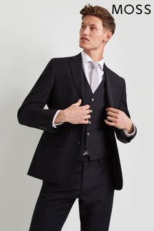 Moss Tailored Fit Black Jacket (631365) | €89