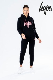Schwarz/pink - Hype. Kids Loungewear-Trainingsanzug (631813) | 54 €