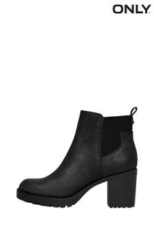 ONLY Black Heeled Ankle Boots (632335) | €64