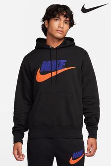 Schwarz - Nike Club Kapuzensweatshirt aus Fleece (632686) | 107 €