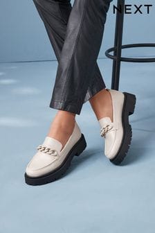 Bone White Forever Comfort® Chunky Loafers (632951) | ₪ 127