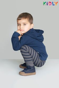 Kidly Kapuzensweatshirt aus Bio-Materialien mit Waffelmuster (635152) | 34 €