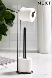 Porte-rouleau de papier toilette effet fil de fer (635160) | 12€