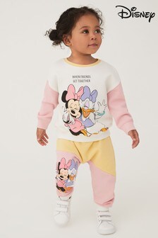  Set van sweater en joggingbroek met Minnie Mouse-licentie (3 mnd-7 jr)