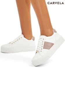 Carvela White Trainers (635720) | $153